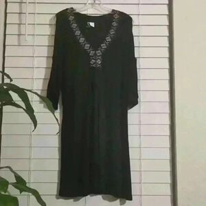 NEW Derictions Dress Size: M Solid Black